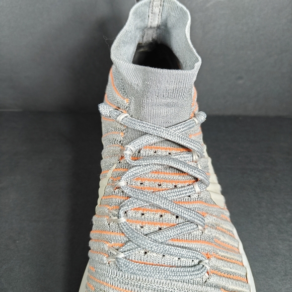 Nike Free Train Force Flyknit Grey Orange  Running Shoes Men's Sneakers Size 11 - Picture 7 of 9